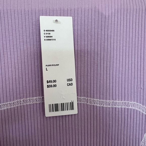 NWT Urban Outfitters Erin Contrast Stitch Mock-neck minidress - Picture 6 of 7